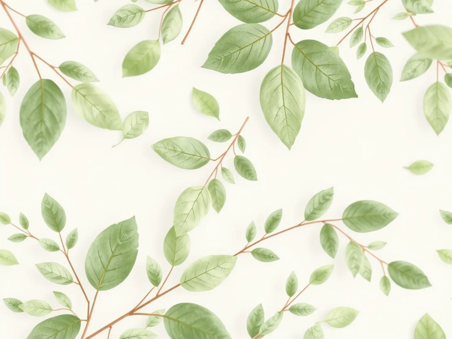 Leaf pattern background